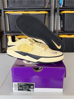 Nike SB Ishod Wair - Lemon Wash/Black Lemon Drop - Size 9 Men - Brand New Shoe